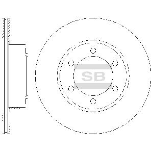SANGSIN BRAKE SD4038