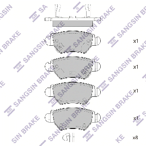 SANGSIN BRAKE SP1759