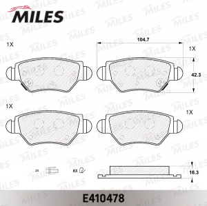 MILES E410478