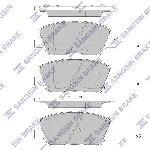 SANGSIN BRAKE SP1721