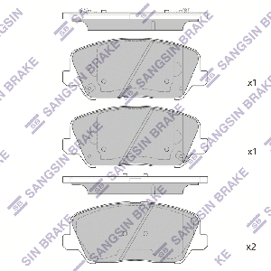 SANGSIN BRAKE SP1720