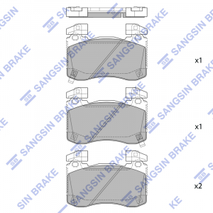 SANGSIN BRAKE SP1936