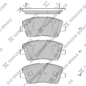 SANGSIN BRAKE SP1876