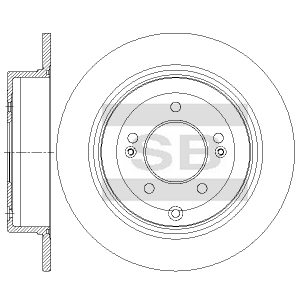 SANGSIN BRAKE SD2075