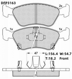 DOUBLE FORCE DFP3163