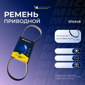 MICHELIN 3PK848