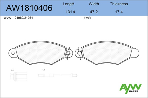 AYWIPARTS AW1810406