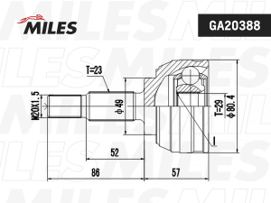 MILES GA20388