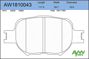 AYWIPARTS AW1810043