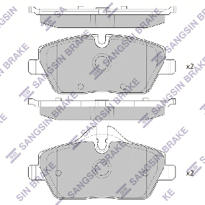 SANGSIN BRAKE SP2245