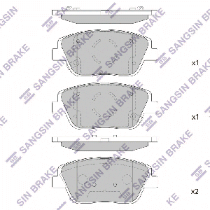 SANGSIN BRAKE SP1398