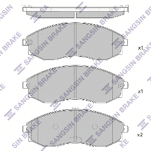 SANGSIN BRAKE SP1081