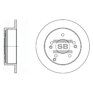SANGSIN BRAKE SD1006