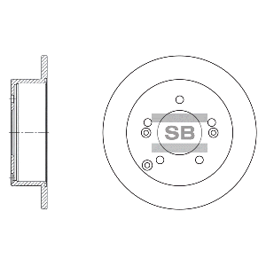SANGSIN BRAKE SD1024