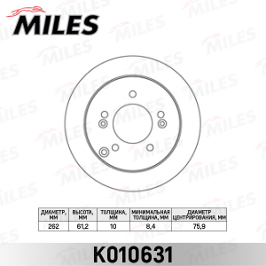 MILES K010631