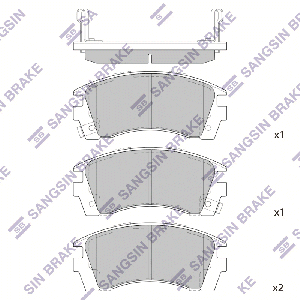 SANGSIN BRAKE SP1488