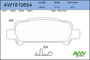 AYWIPARTS AW1810654