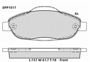 DOUBLE FORCE DFP1017