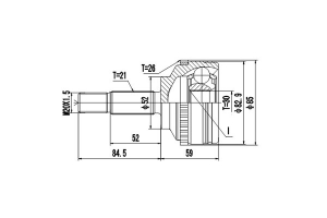 DYNAMATRIX DCV850004