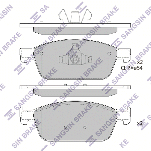 SANGSIN BRAKE SP1886