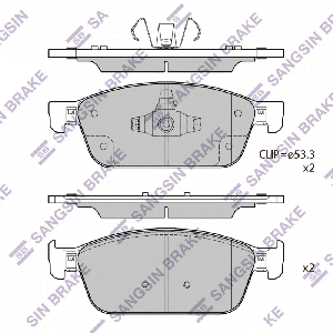 SANGSIN BRAKE SP4124