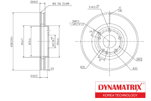 DYNAMATRIX DBD1136