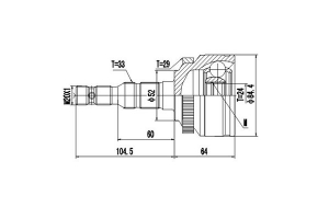 DYNAMATRIX DCV844004
