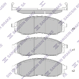 SANGSIN BRAKE SP2078