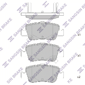 SANGSIN BRAKE SP1501