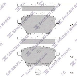 SANGSIN BRAKE SP2467