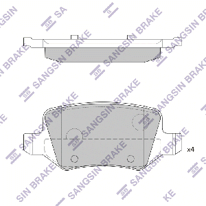 SANGSIN BRAKE SP1748