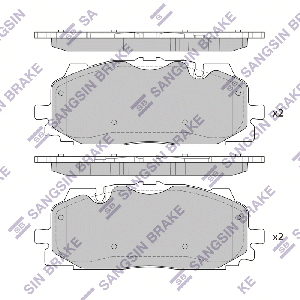 SANGSIN BRAKE SP4128