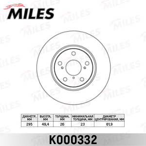 MILES K000332