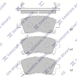 SANGSIN BRAKE SP1225