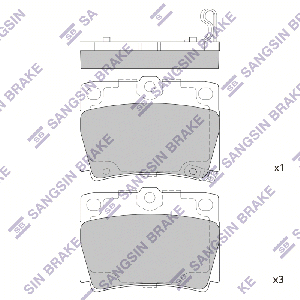 SANGSIN BRAKE SP1522