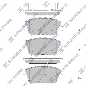 SANGSIN BRAKE SP1545