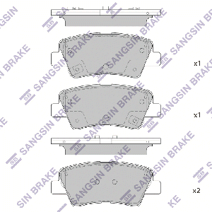 SANGSIN BRAKE SP1851