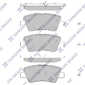 SANGSIN BRAKE SP1407