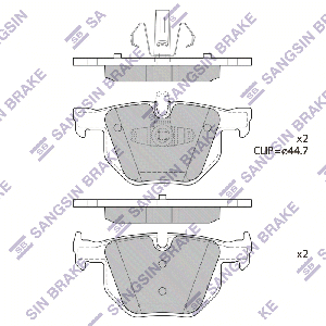 SANGSIN BRAKE SP1696