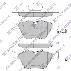 SANGSIN BRAKE SP2159