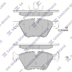 SANGSIN BRAKE SP1699