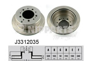 NIPPARTS J3312035