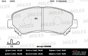 MILES E100052