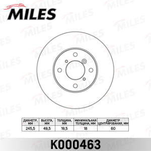 MILES K000463