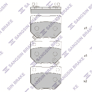 SANGSIN BRAKE SP1487