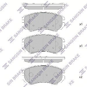 SANGSIN BRAKE SP1155
