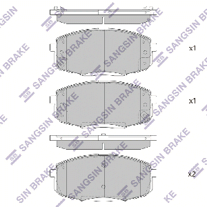SANGSIN BRAKE SP4098