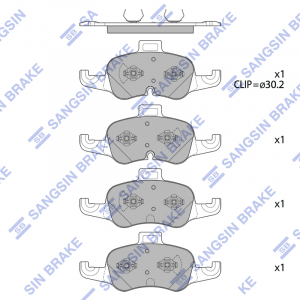 SANGSIN BRAKE SP4519