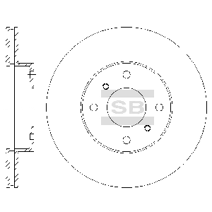SANGSIN BRAKE SD4231