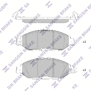 SANGSIN BRAKE SP1713